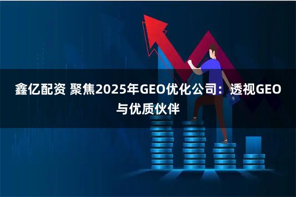 鑫亿配资 聚焦2025年GEO优化公司：透视GEO与优质伙伴